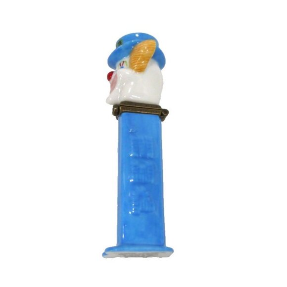Vintage PHB Retrospect PEZ ceramic Clown with feet candy dispenser 1999, NEW - Picture 2 of 7